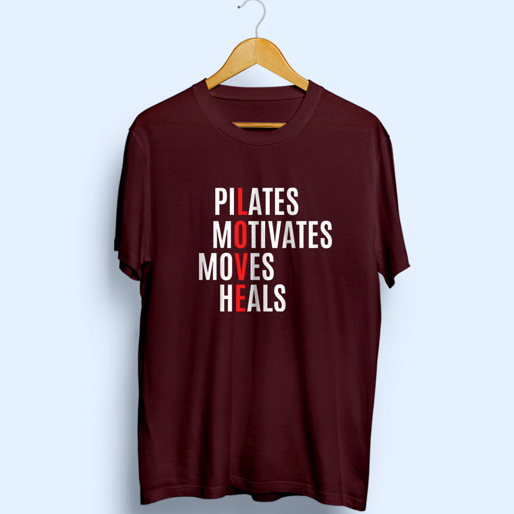 Pilates Love Half Sleeve T-Shirt