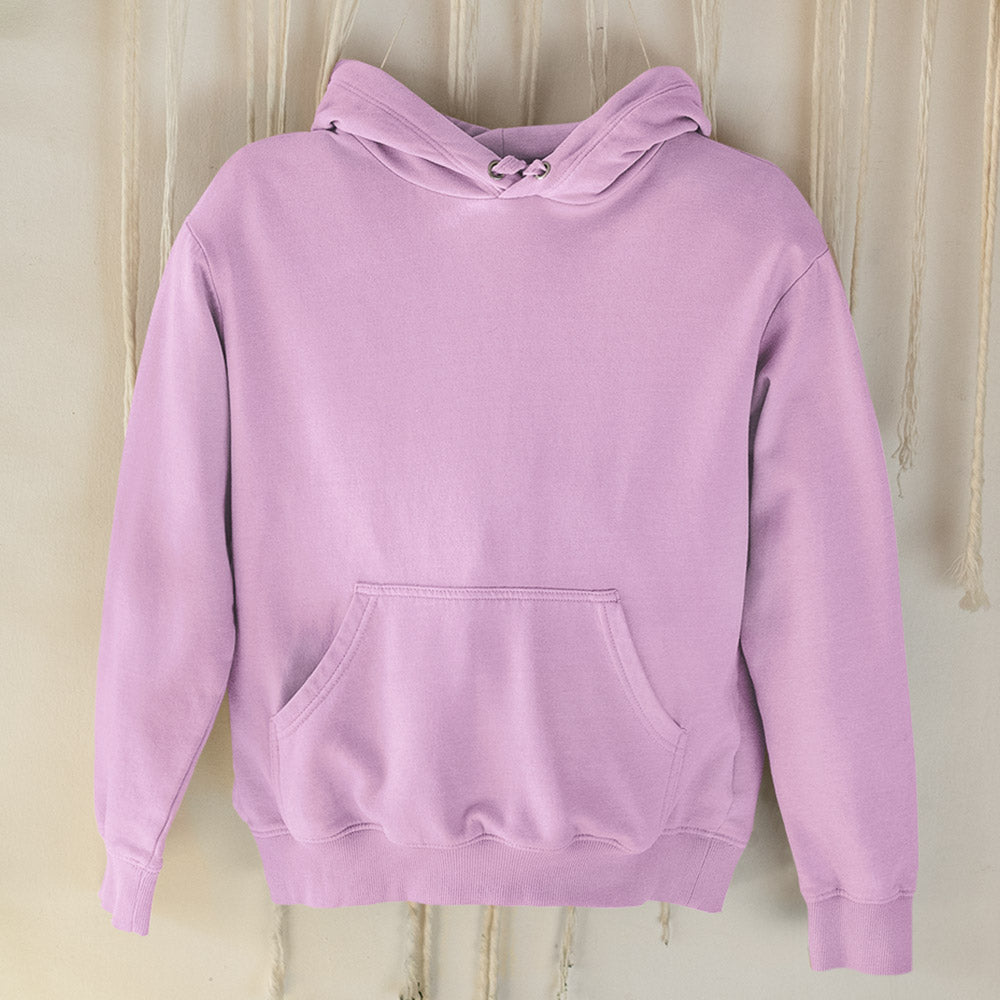 Solid: Light Baby Pink Hoodie - Soul & Peace