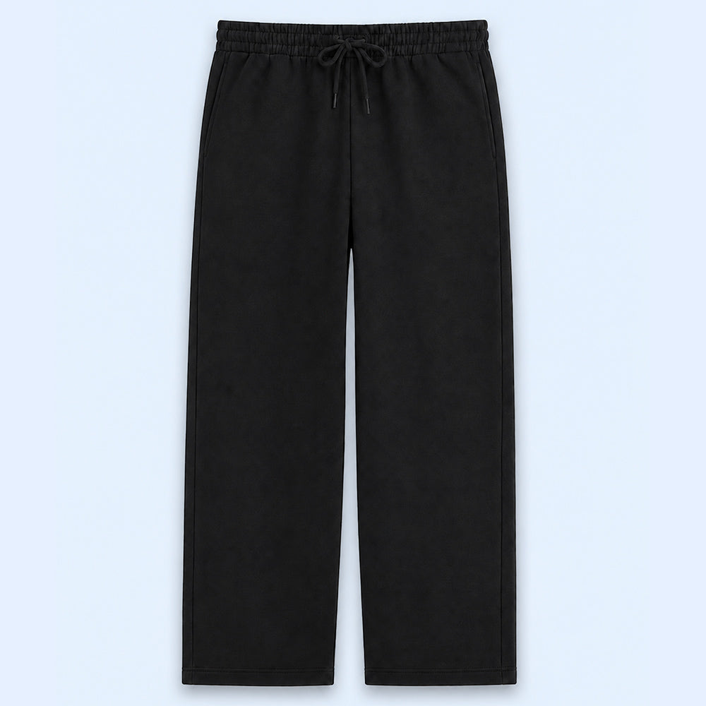 Black Unisex Sweatpants - Comfy Fit