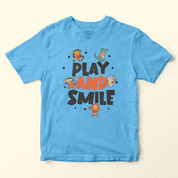 Play And Smile Kids T-Shirt