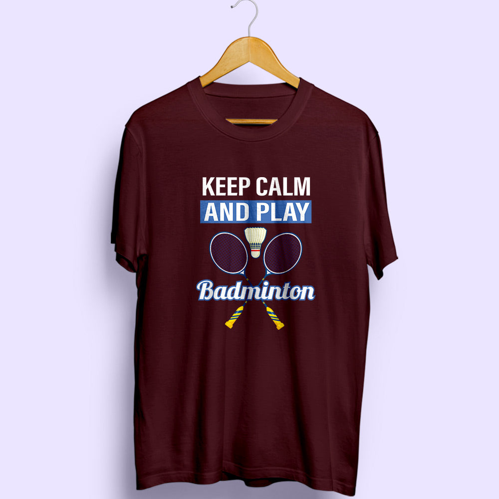 Play Badminton Half Sleeve T-Shirt
