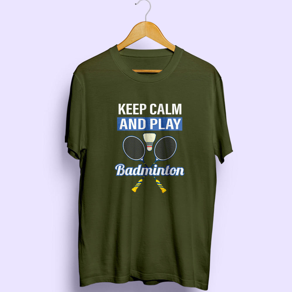Play Badminton Half Sleeve T-Shirt