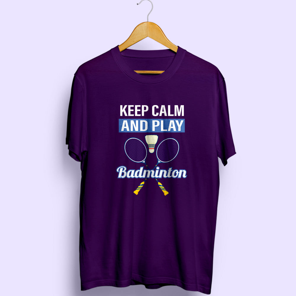 Play Badminton Half Sleeve T-Shirt