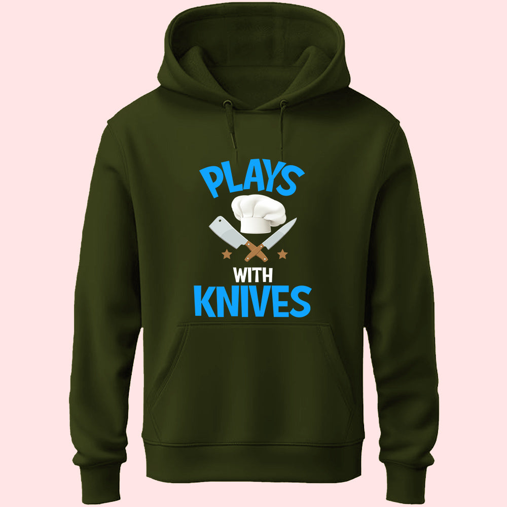 Play With Knives & Fire Unisex Hoodie