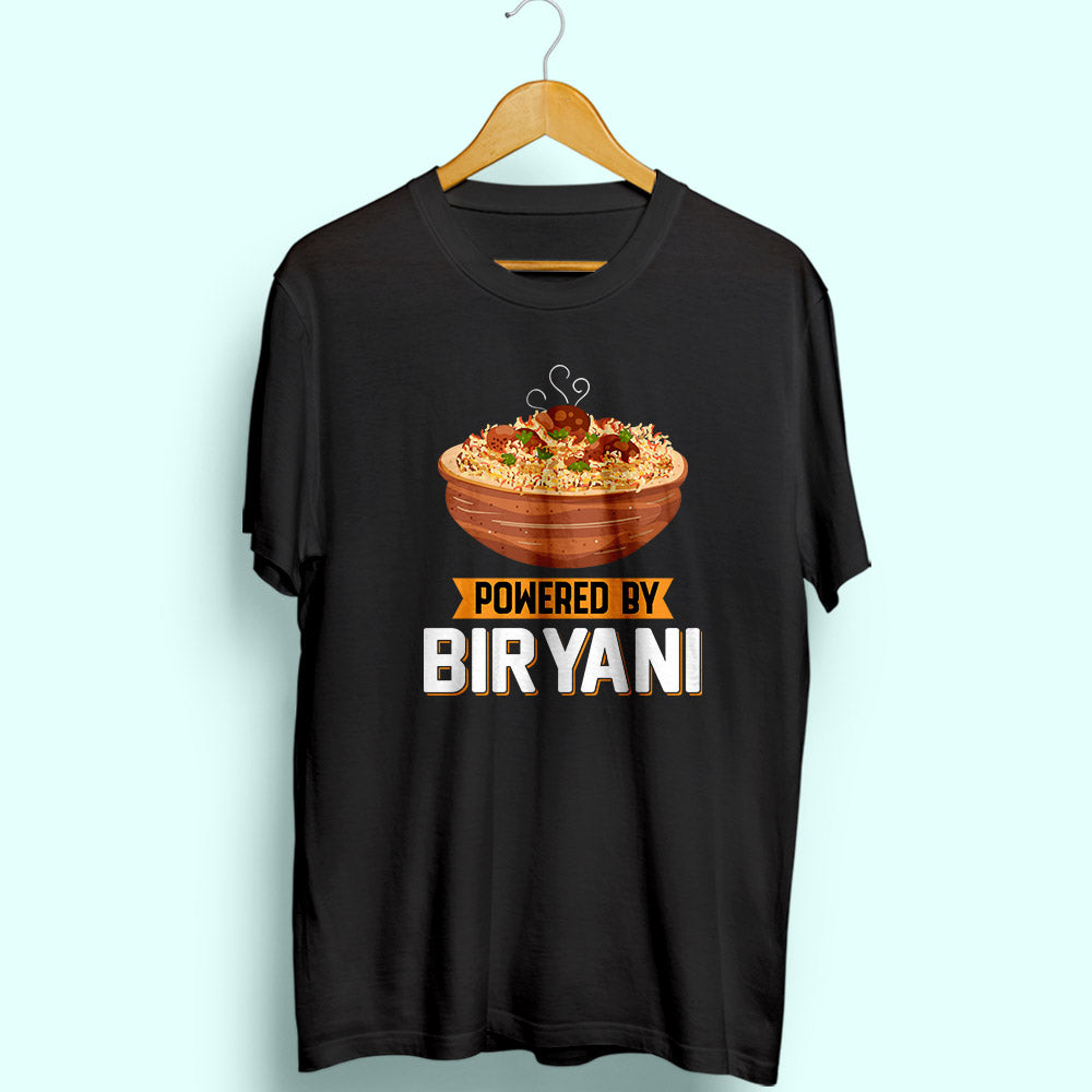 Powered By Biryani Half Sleeve T-Shirt - Soul & Peace