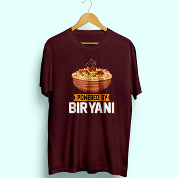 Powered By Biryani Half Sleeve T-Shirt