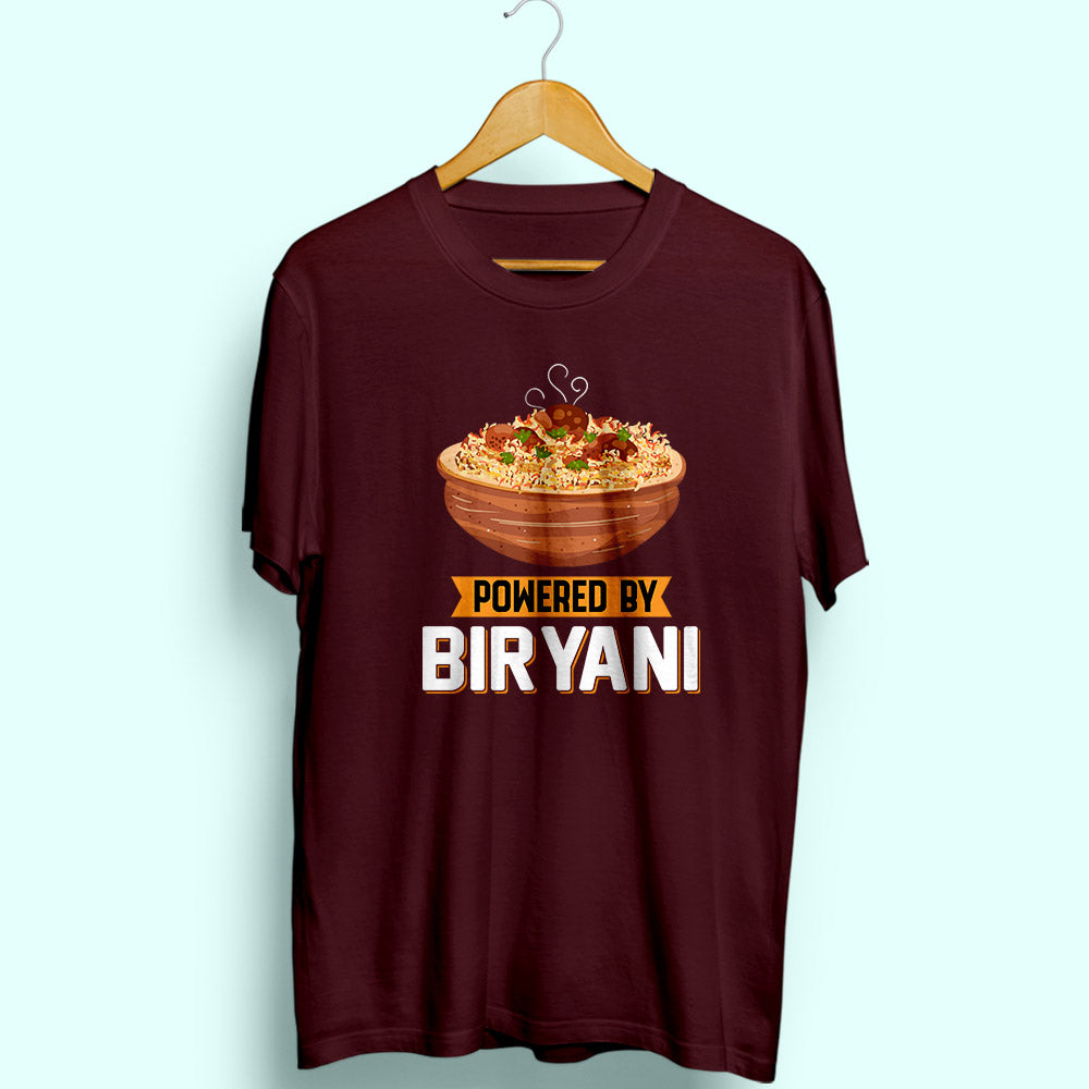 Powered By Biryani Half Sleeve T-Shirt - Soul & Peace