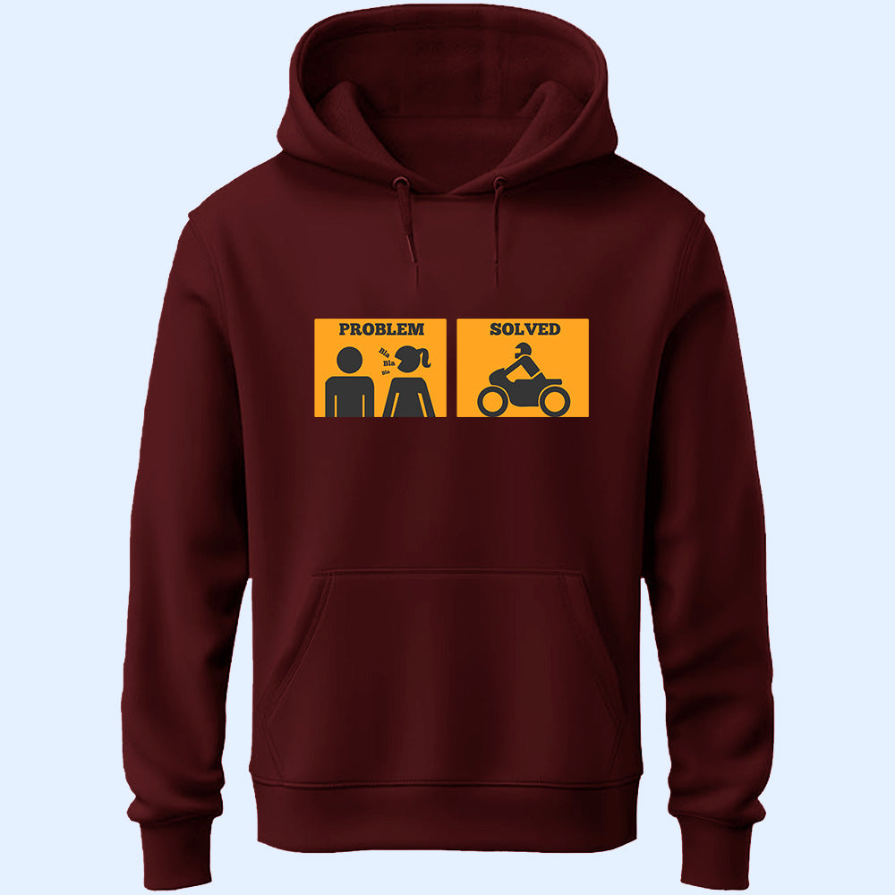 Rider: Problem Solved Unisex Hoodie