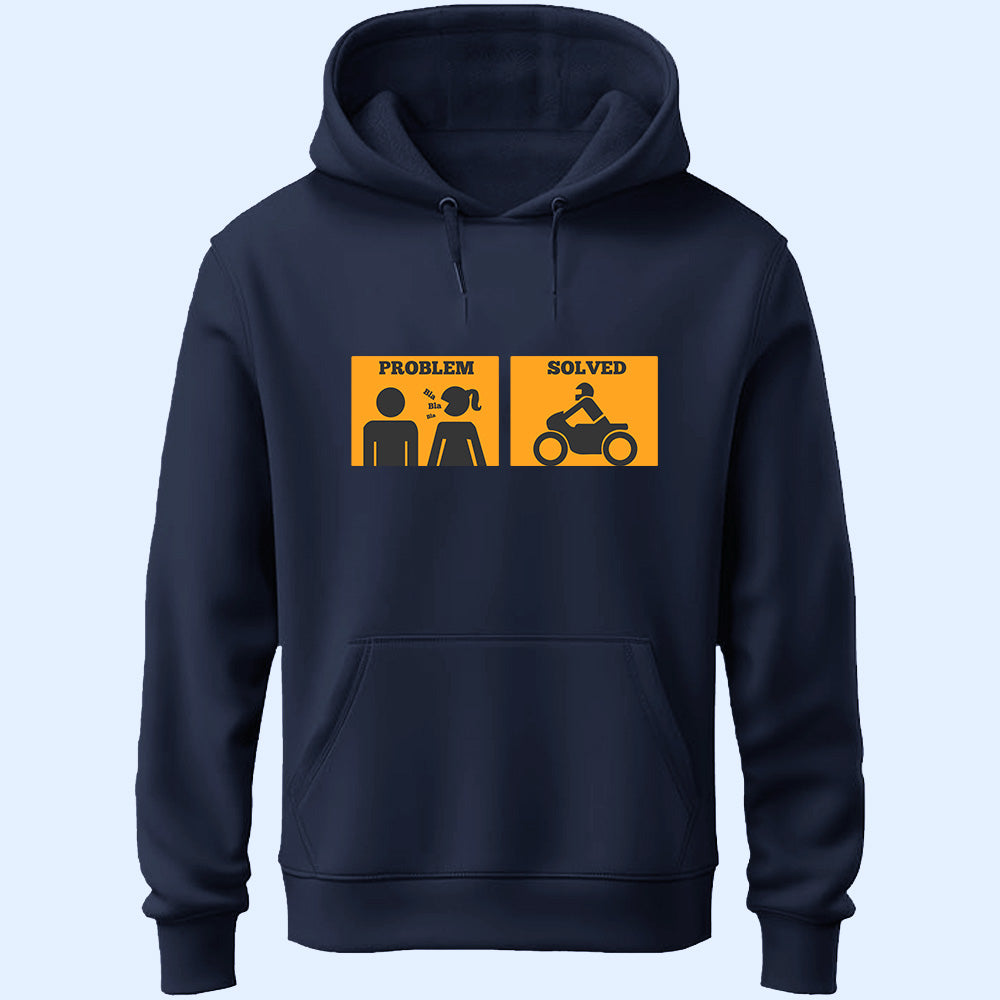 Rider: Problem Solved Unisex Hoodie