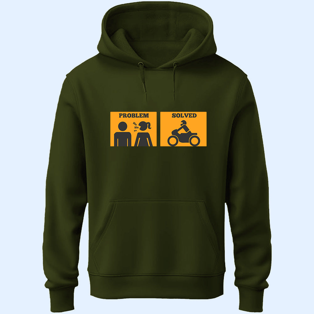 Rider: Problem Solved Unisex Hoodie