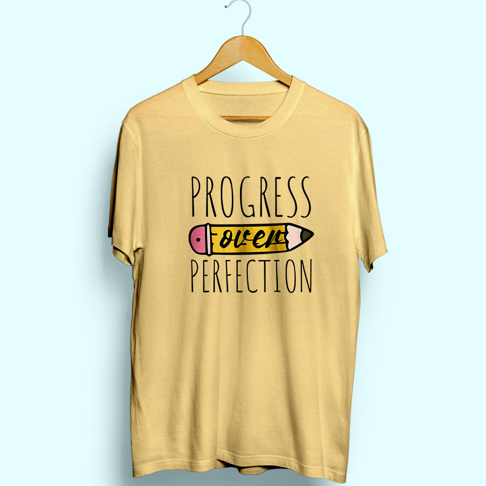 Progress Over Perfection Half Sleeve T-Shirt
