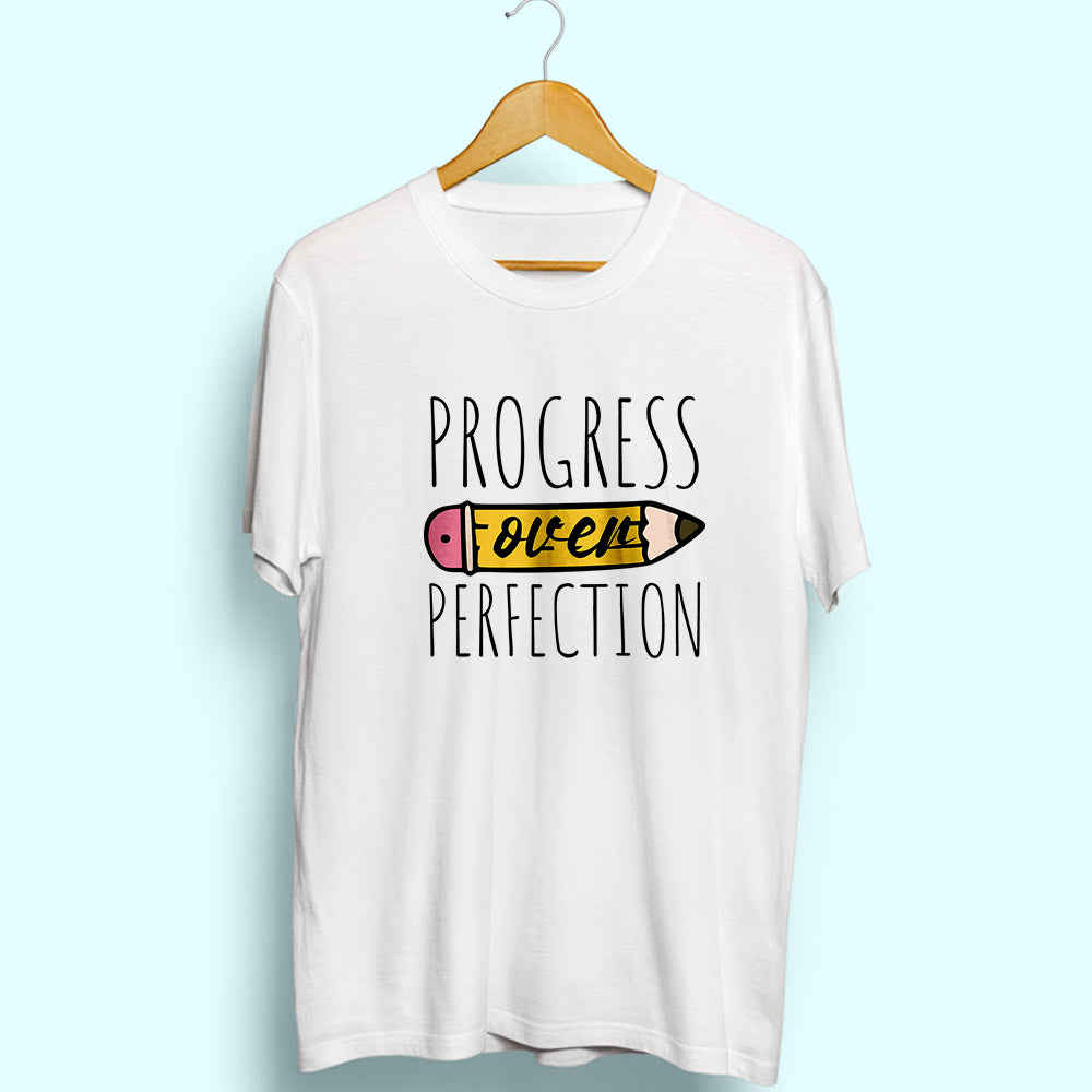 Progress Over Perfection Half Sleeve T-Shirt