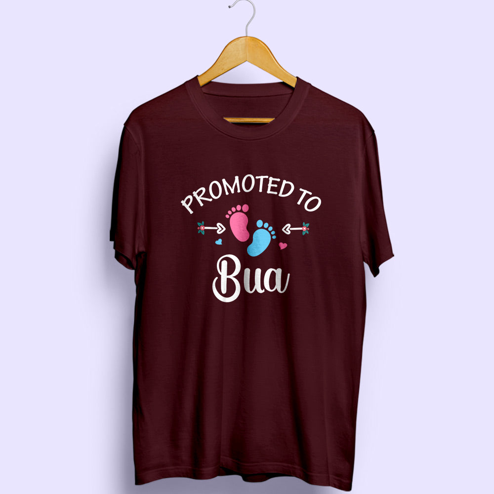 Promoted To Bua Half Sleeve T-Shirt