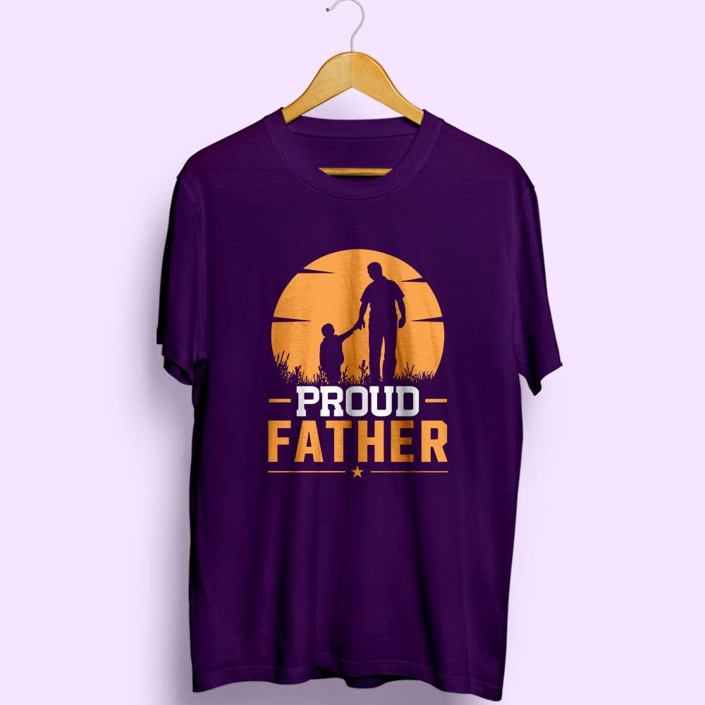 Proud Father Half Sleeve T-Shirt