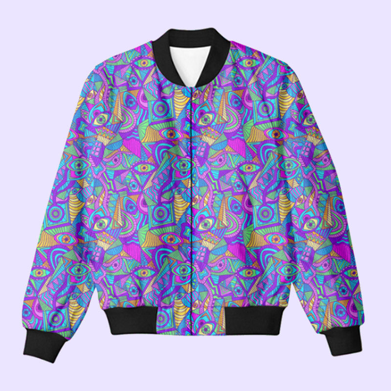 Psychedelic Bomber Jacket
