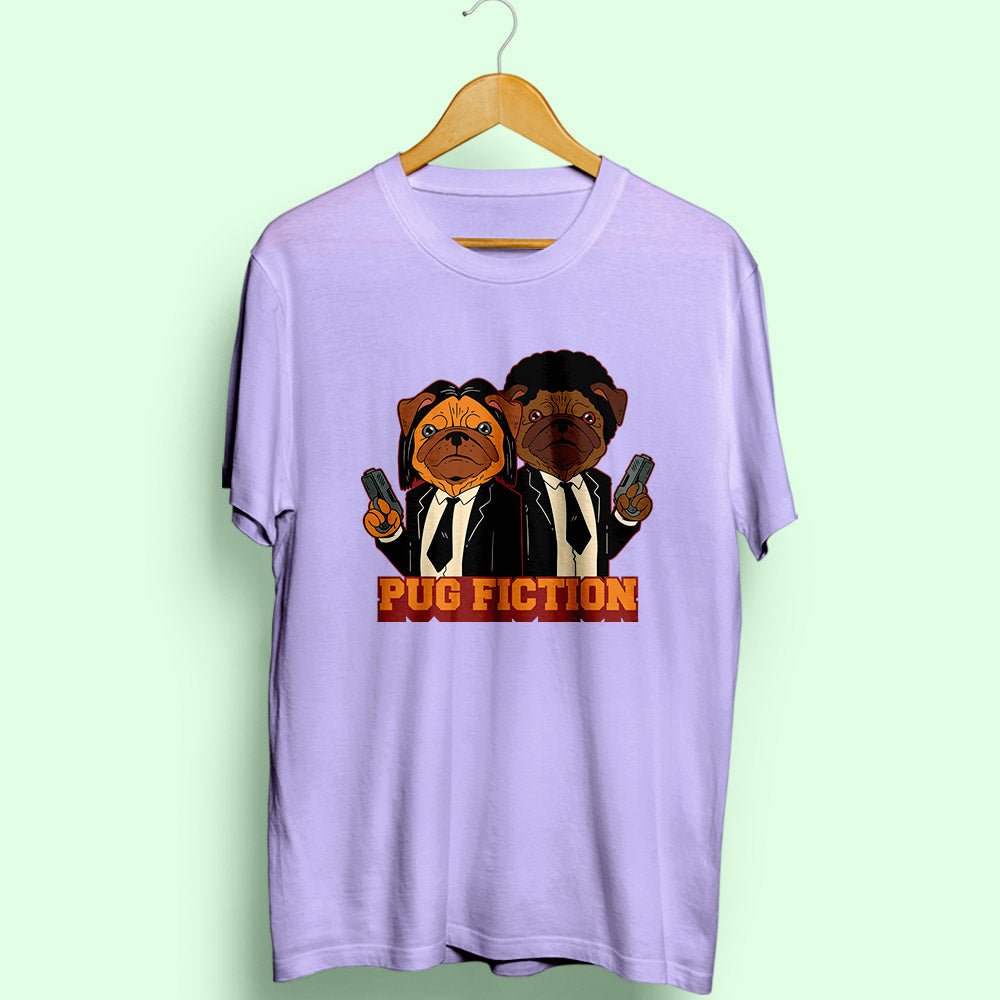 Pug Fiction Half Sleeve T-Shirt