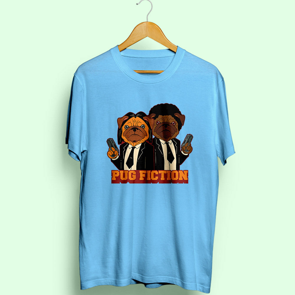 Pug Fiction Half Sleeve T-Shirt