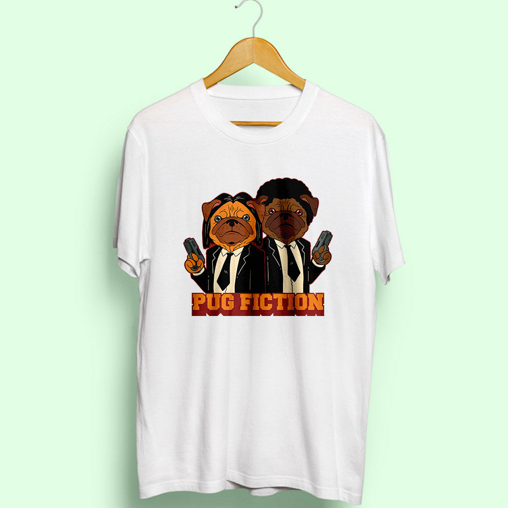 Pug Fiction Half Sleeve T-Shirt