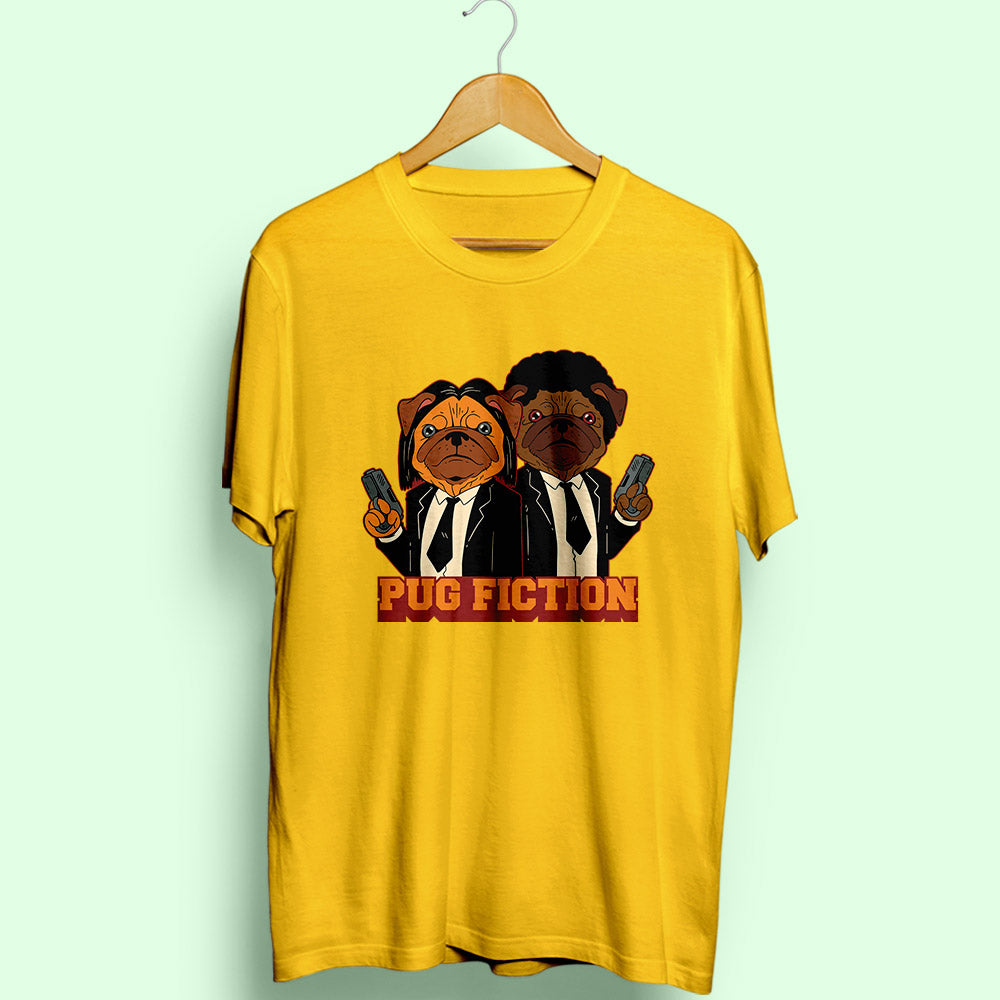 Pug Fiction Half Sleeve T-Shirt