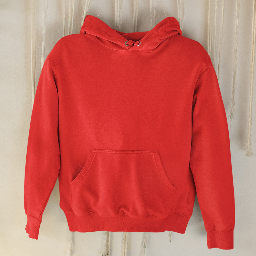 Solid: Red Hoodie