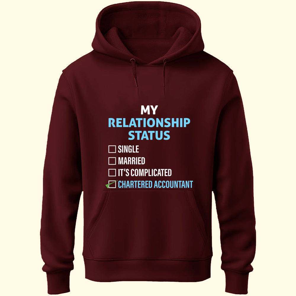 Relationship Status Chartered Accountant Unisex Hoodie - Soul & Peace