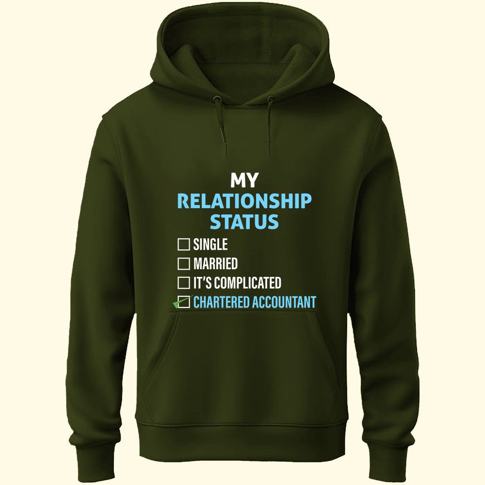 Relationship Status Chartered Accountant Unisex Hoodie