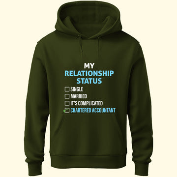 Relationship Status Chartered Accountant Unisex Hoodie