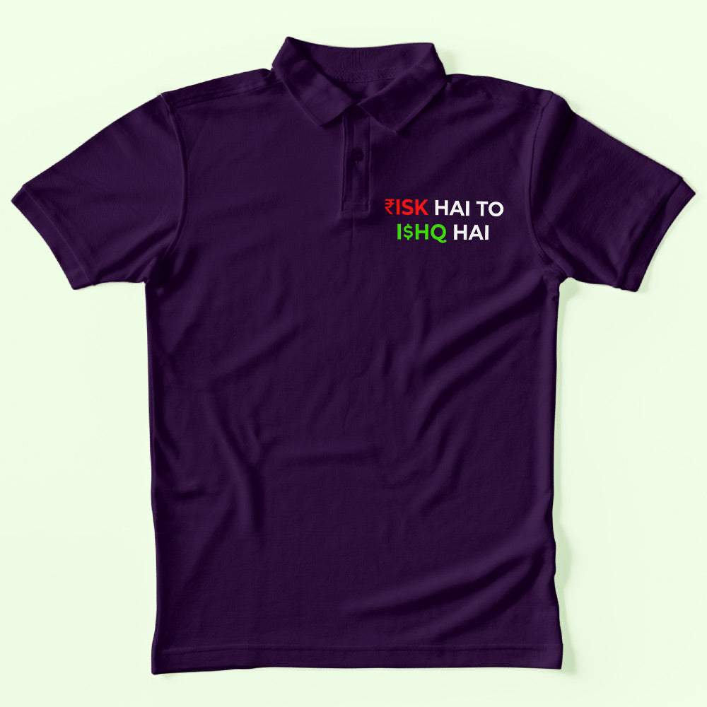 Risk Ishq Polo T-Shirt