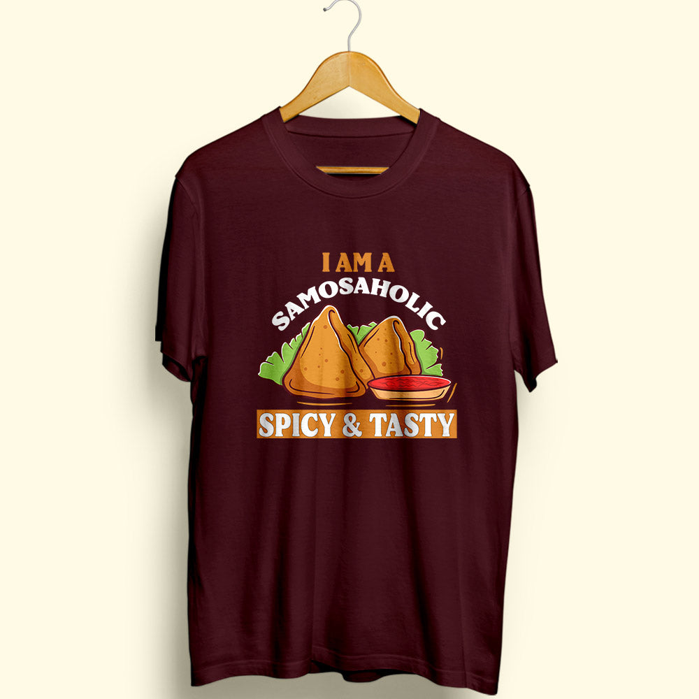 Samosaholic Half Sleeve T-Shirt