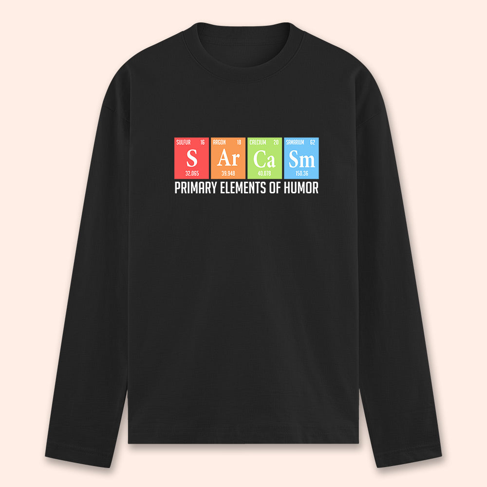 Sarcasm & Humor Full Sleeve T-shirt - Soul & Peace