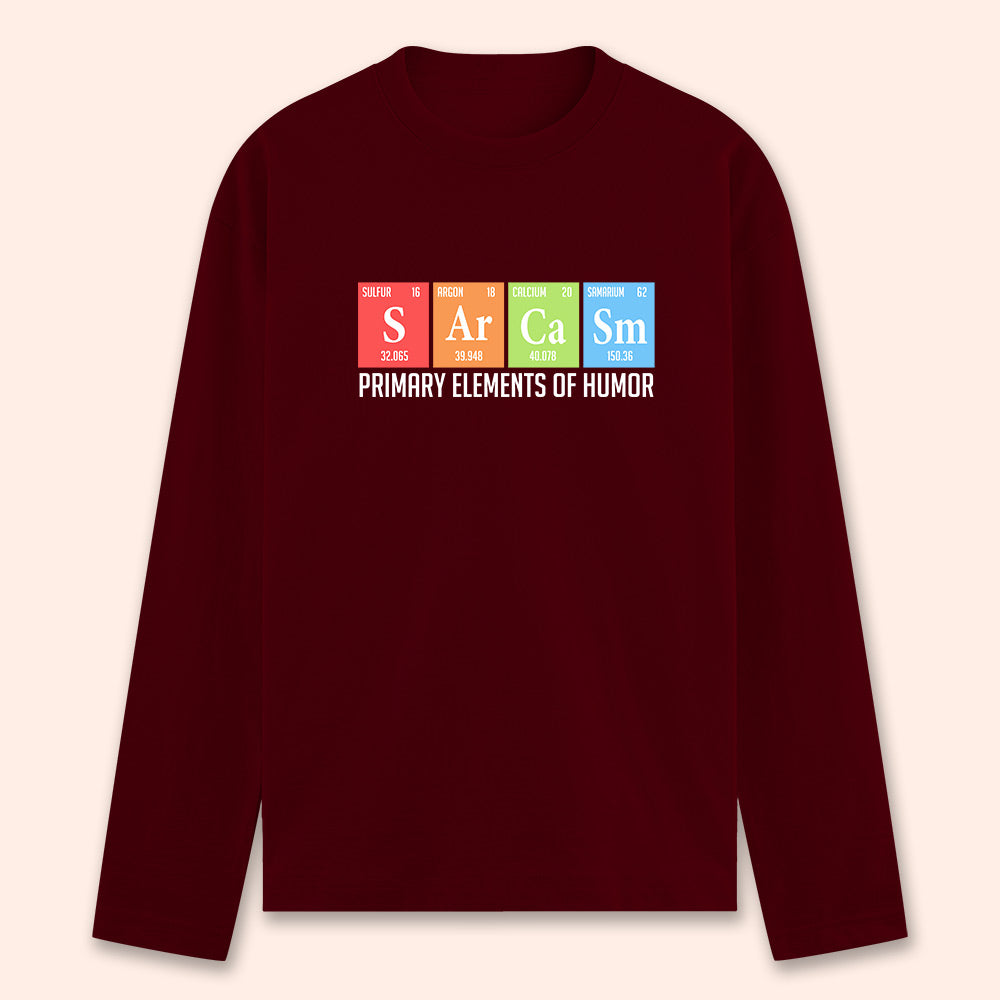 Sarcasm & Humor Full Sleeve T-shirt - Soul & Peace