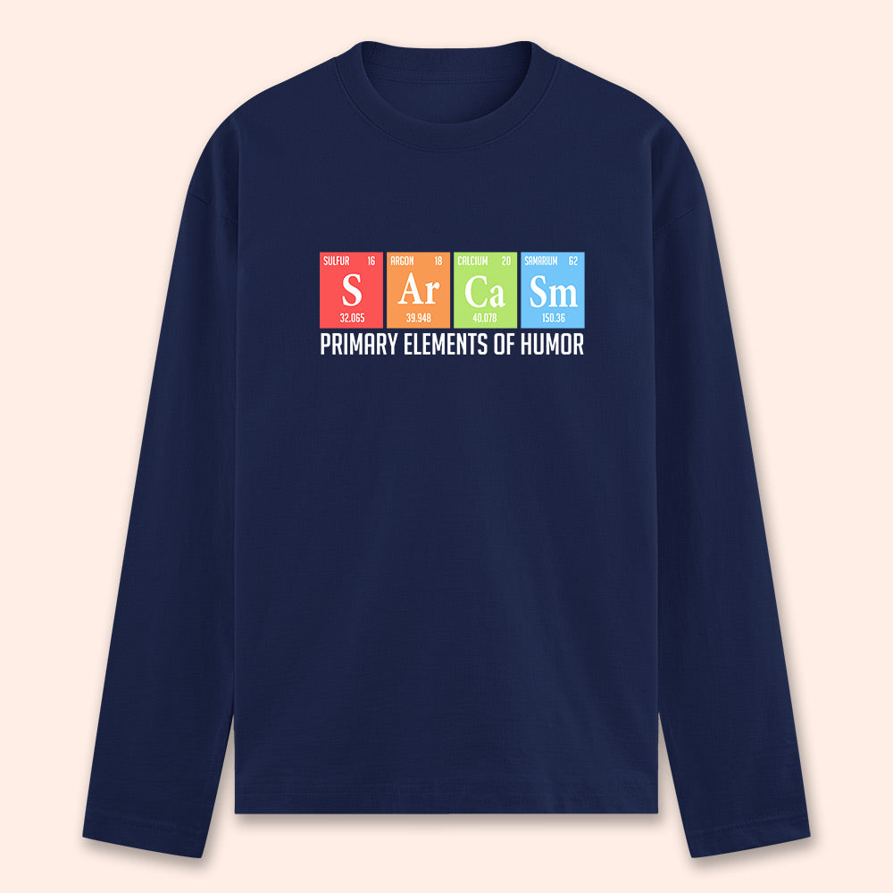 Sarcasm & Humor Full Sleeve T-shirt - Soul & Peace