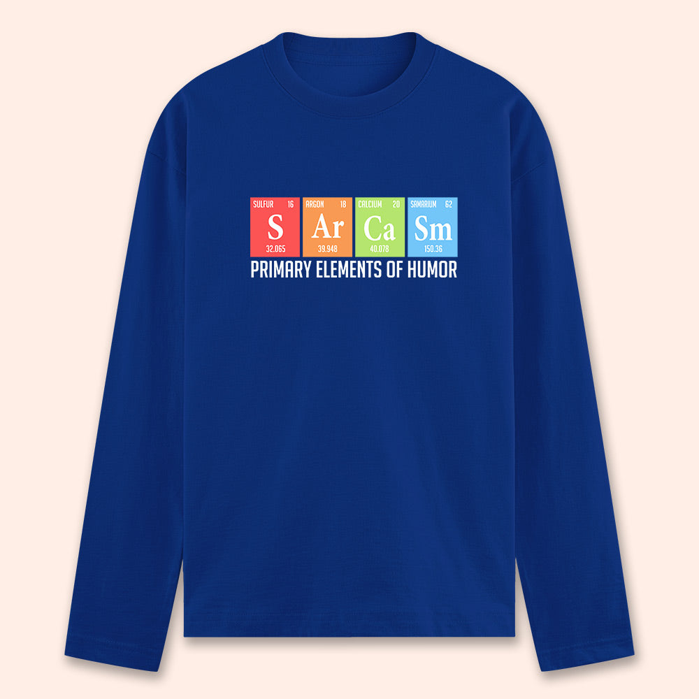 Sarcasm & Humor Full Sleeve T-shirt - Soul & Peace