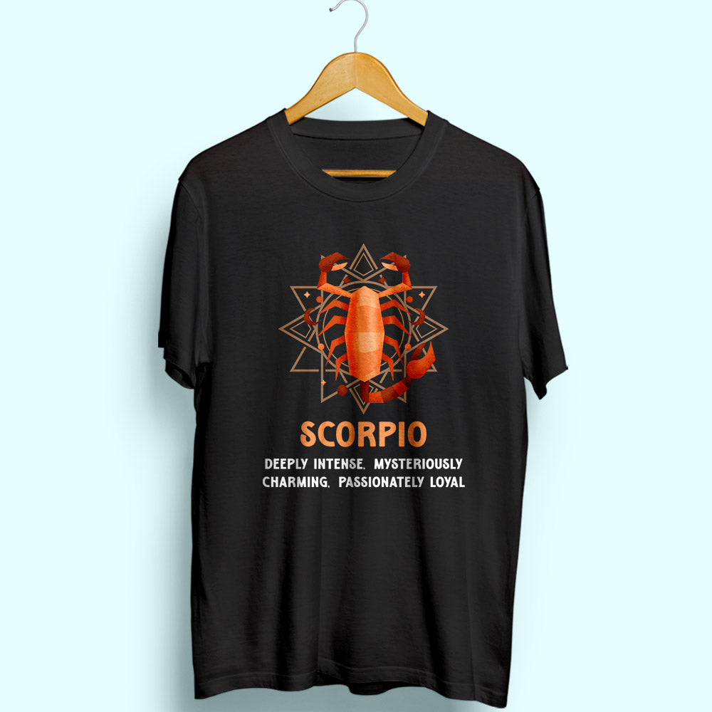 Scorpio Half Sleeve T-Shirt - Soul & Peace