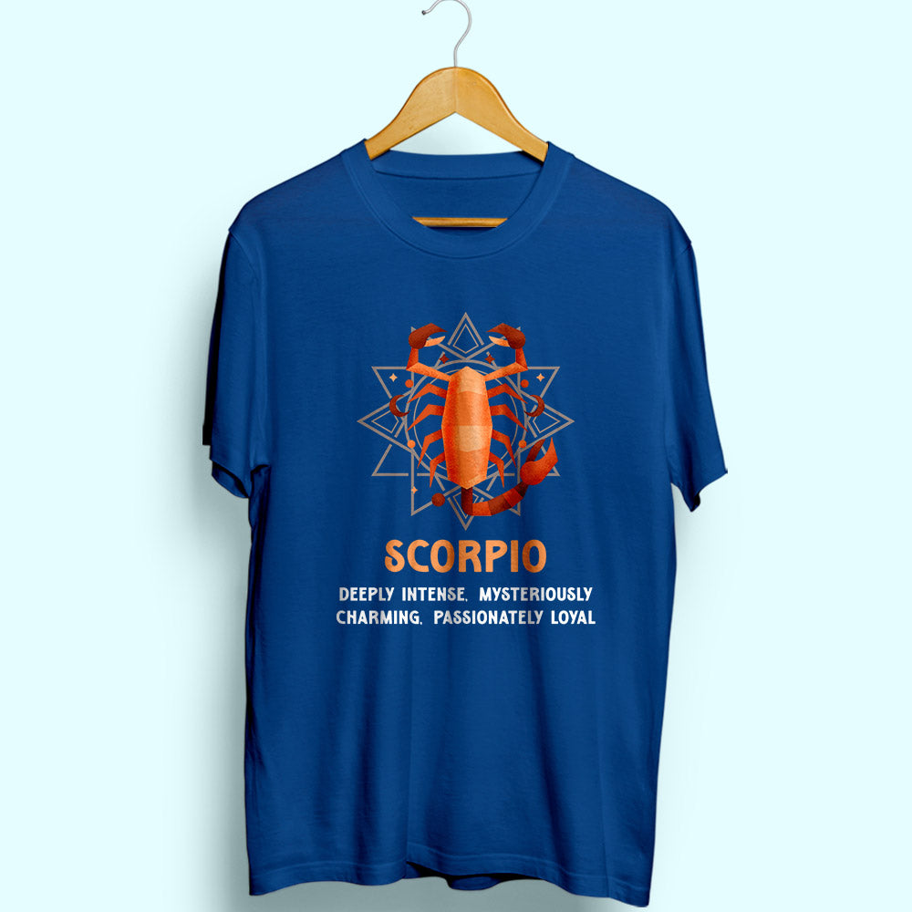 Scorpio Half Sleeve T-Shirt - Soul & Peace