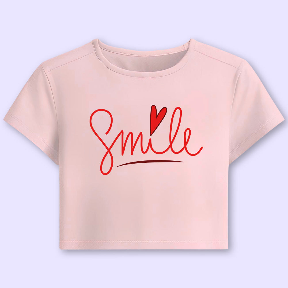 Smile Crop Top - Soul & Peace