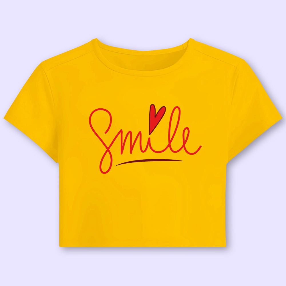 Smile Crop Top - Soul & Peace