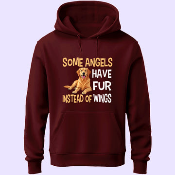 Some Angels Have Fur Unisex Hoodie