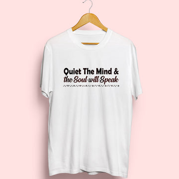 Soul Will Speak Half Sleeve T-Shirt