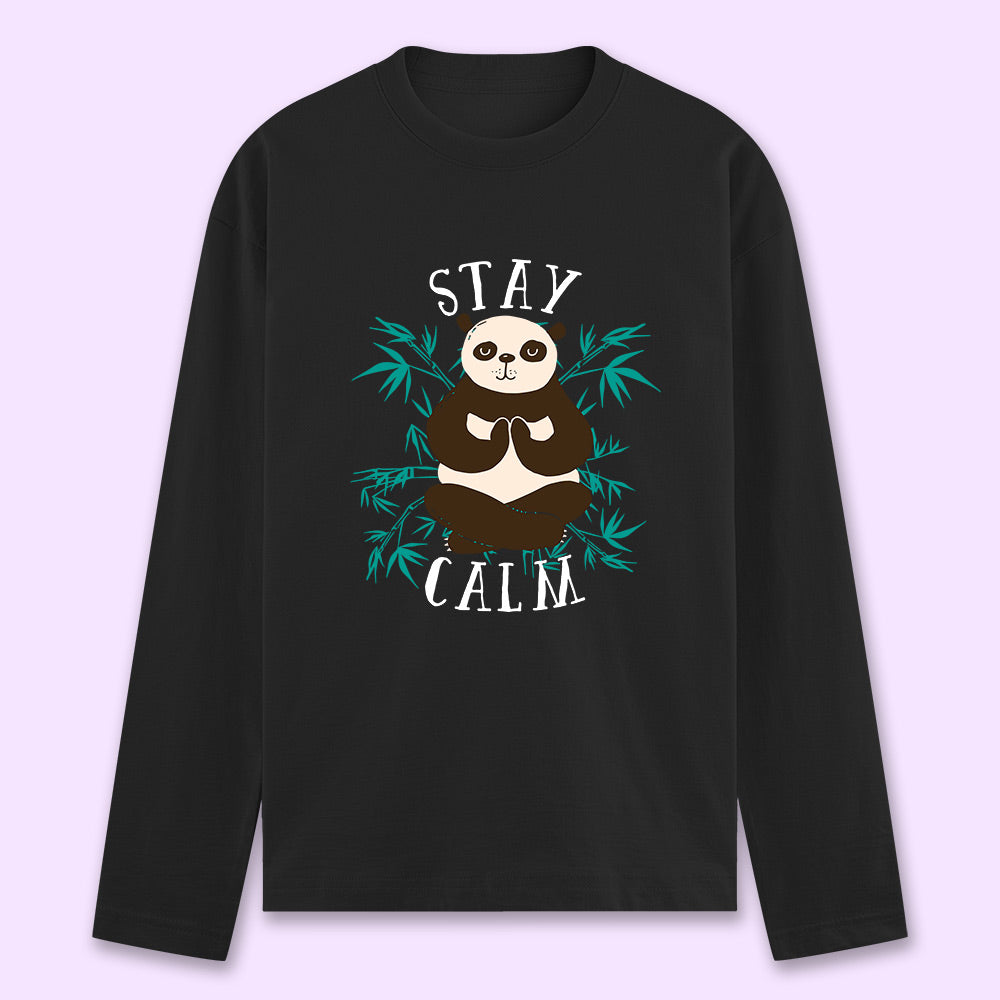 Stay Calm Full Sleeve T-shirt