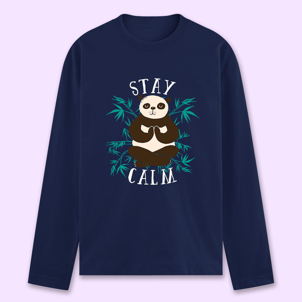 Stay Calm Full Sleeve T-shirt