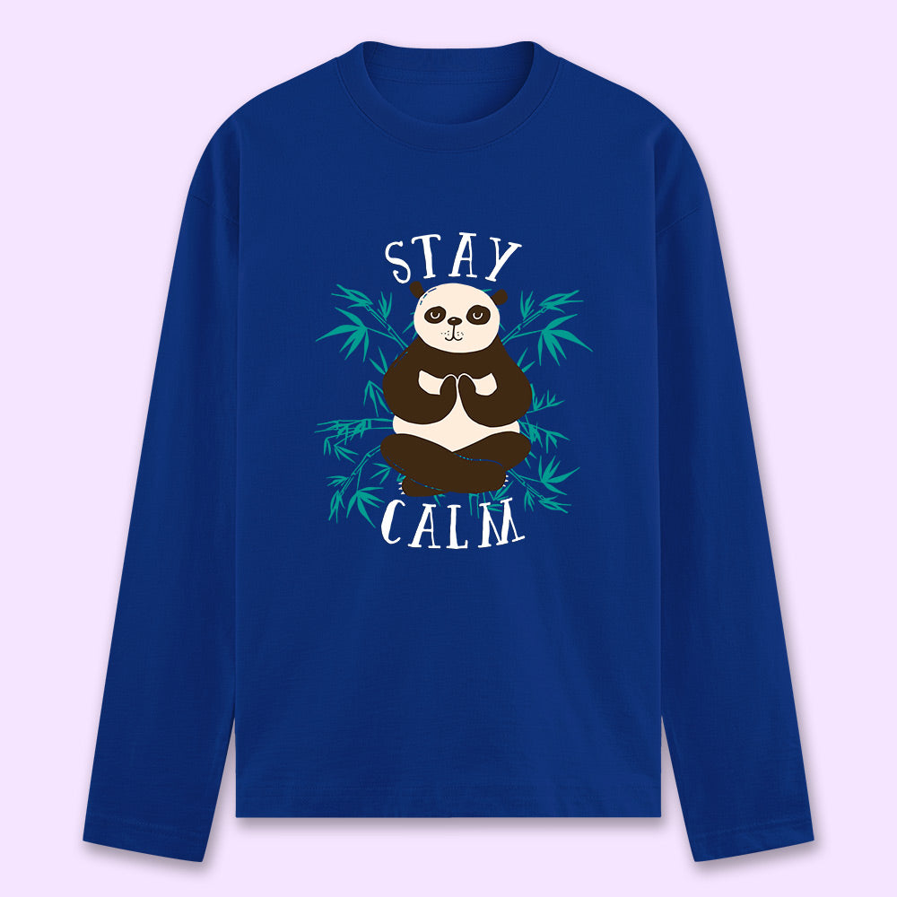 Stay Calm Full Sleeve T-shirt
