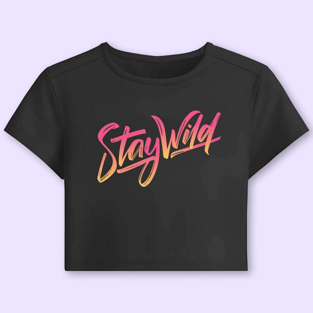 Stay Wild Crop Top - Soul & Peace