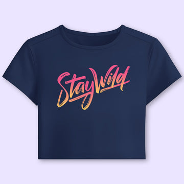 Stay Wild Crop Top - Soul & Peace