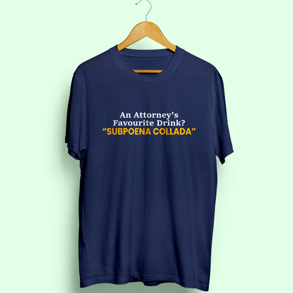Subpoena Collada Half Sleeve T-Shirt - Soul & Peace