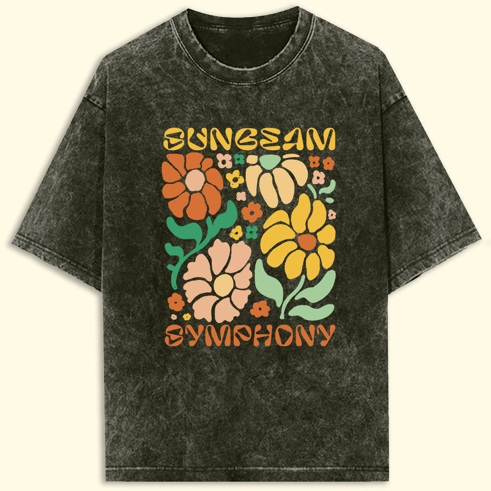 Sunbeam Acid Wash Oversized T-Shirt