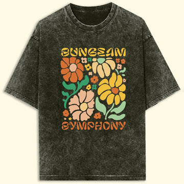 Sunbeam Acid Wash Oversized T-Shirt
