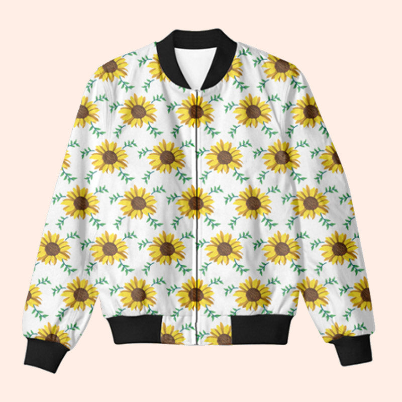 Sunflower Bomber Jacket