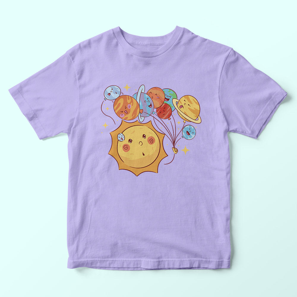 Sun & Planets Kids T-Shirt