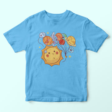 Sun & Planets Kids T-Shirt